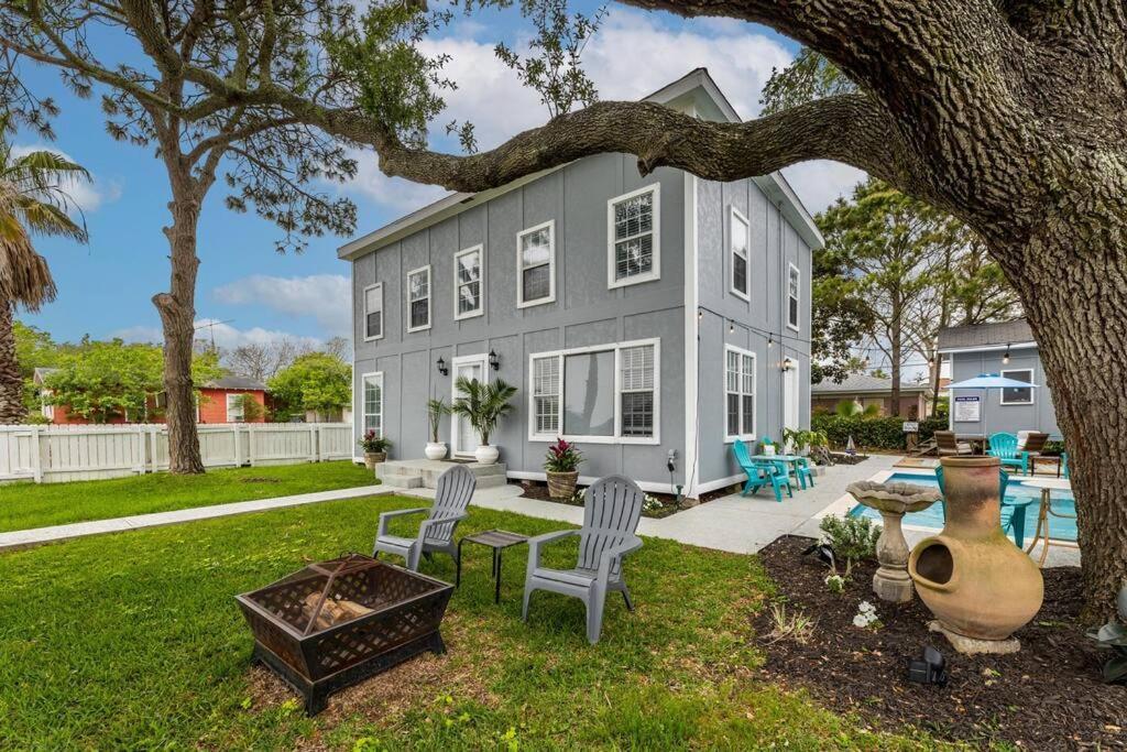 5/3 With A Heated Pool 2 Min From Beach, Updated Galveston Exterior photo