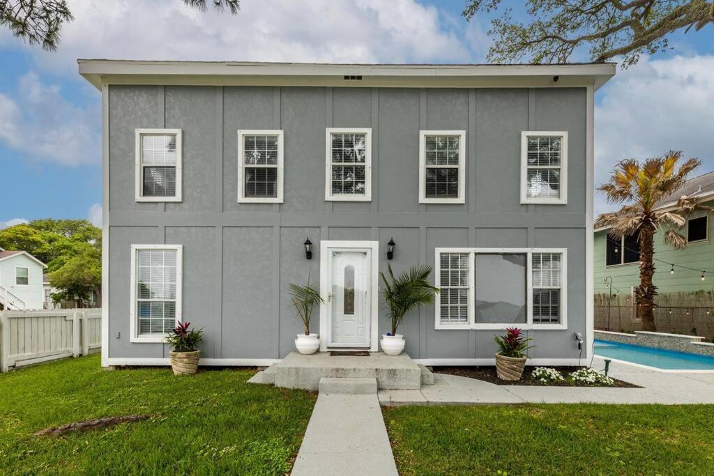 5/3 With A Heated Pool 2 Min From Beach, Updated Galveston Exterior photo